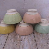 Set of 5 bowls Moulins Des Loups
