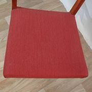 Lot de 4 chaises de salle à manger en teck – Fin XXe siècle