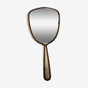 Antique hand mirror