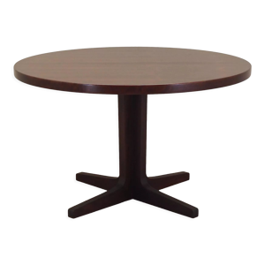 table ronde en palissandre - danois