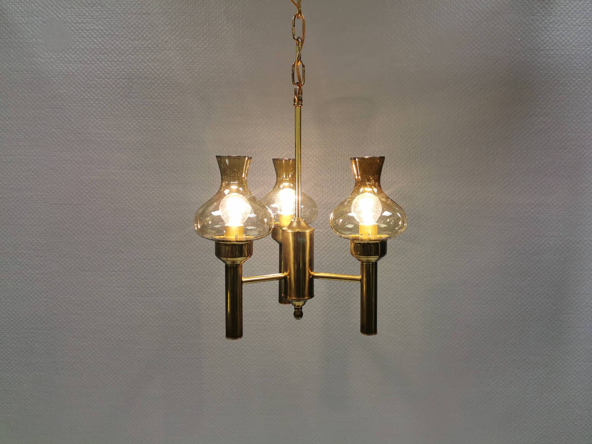 Lustre chrystal par Svend Mejlstrøm Danemark 1960-70