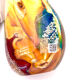 Murano Sommerso Vase OBALL Signed & Labeled 24k Gold H30cm 2.5kg New