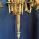 Louis XIV chandelier in gilded bronze – 6 light arms