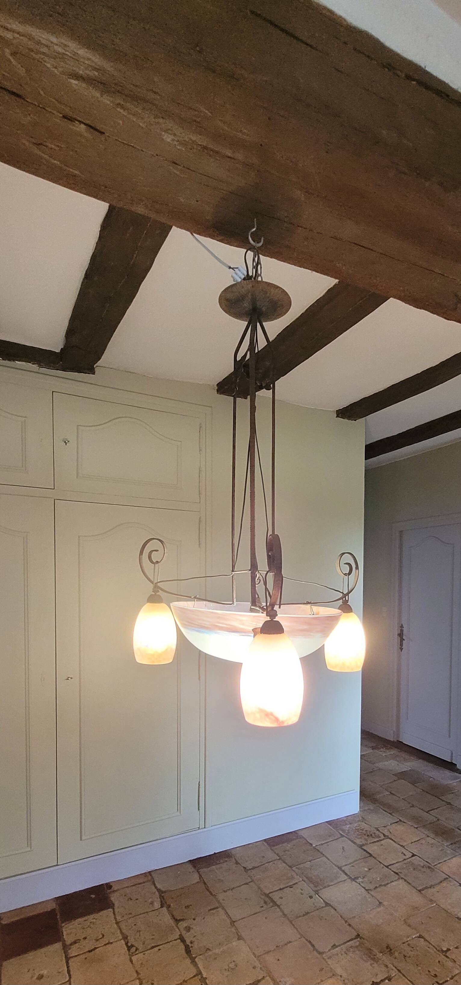 suspension Croismare 4 feux