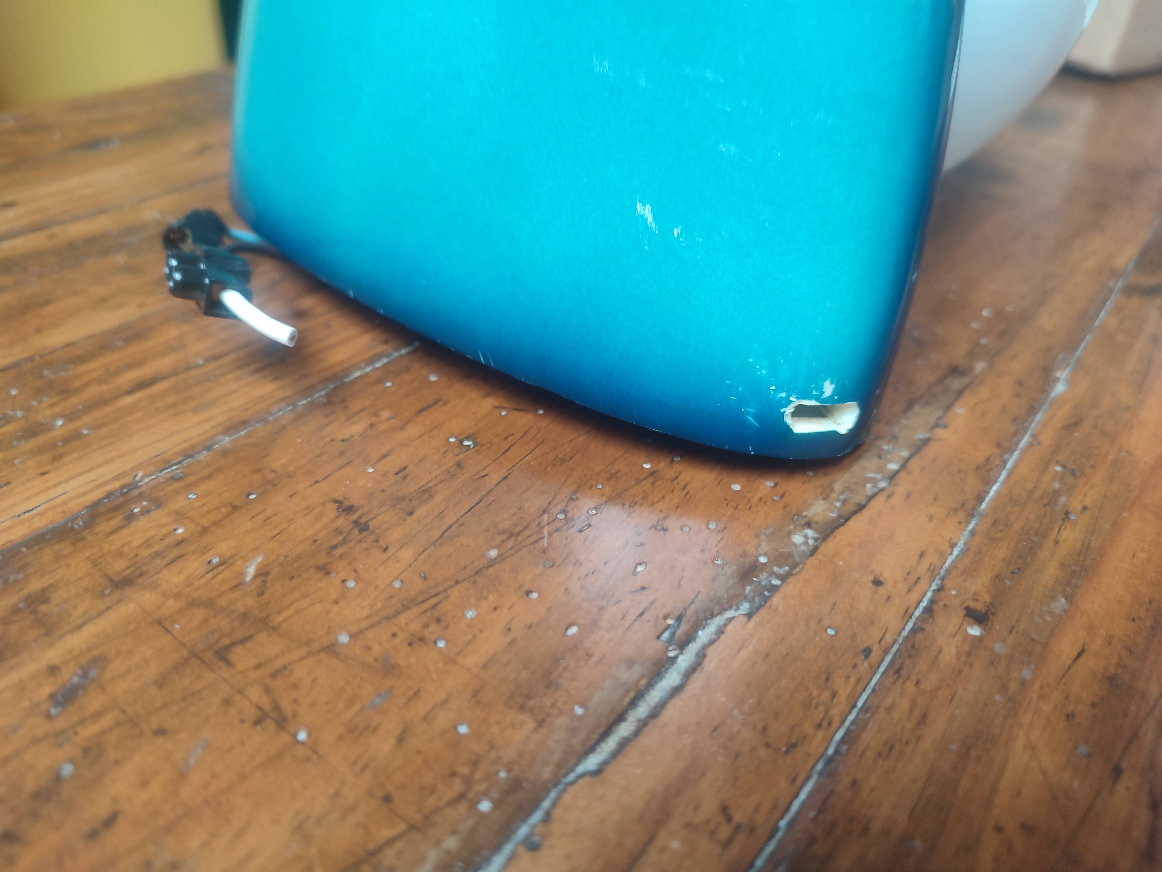 Rare pair of 70s wall lights