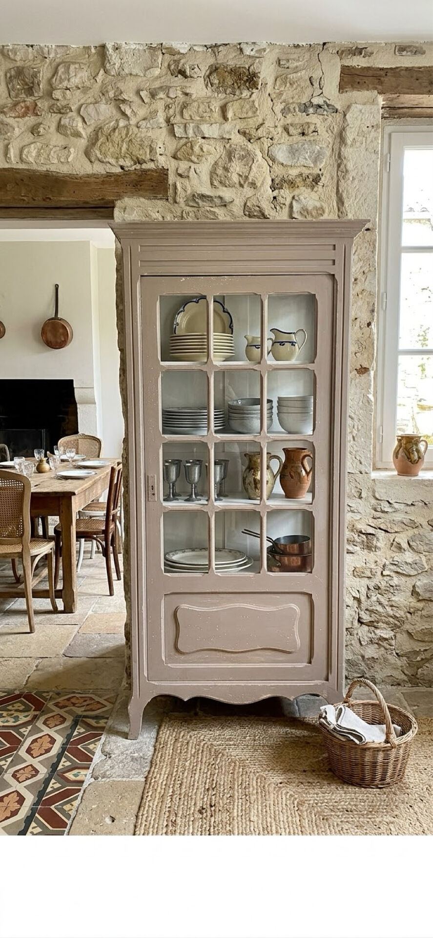 Vitrine parisienne ancienne