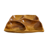 Teak ramekin cup from the 70s