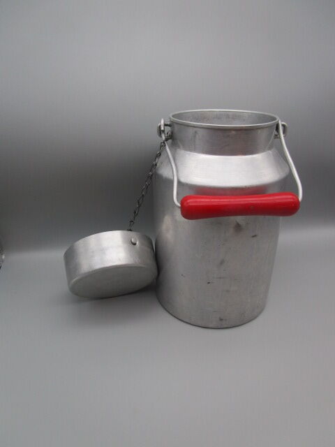 Old aluminum milk pot 2L