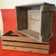 Lot de 2 caisse en bois ancienne