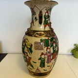Vase chinois Nankin dynastie Qing
