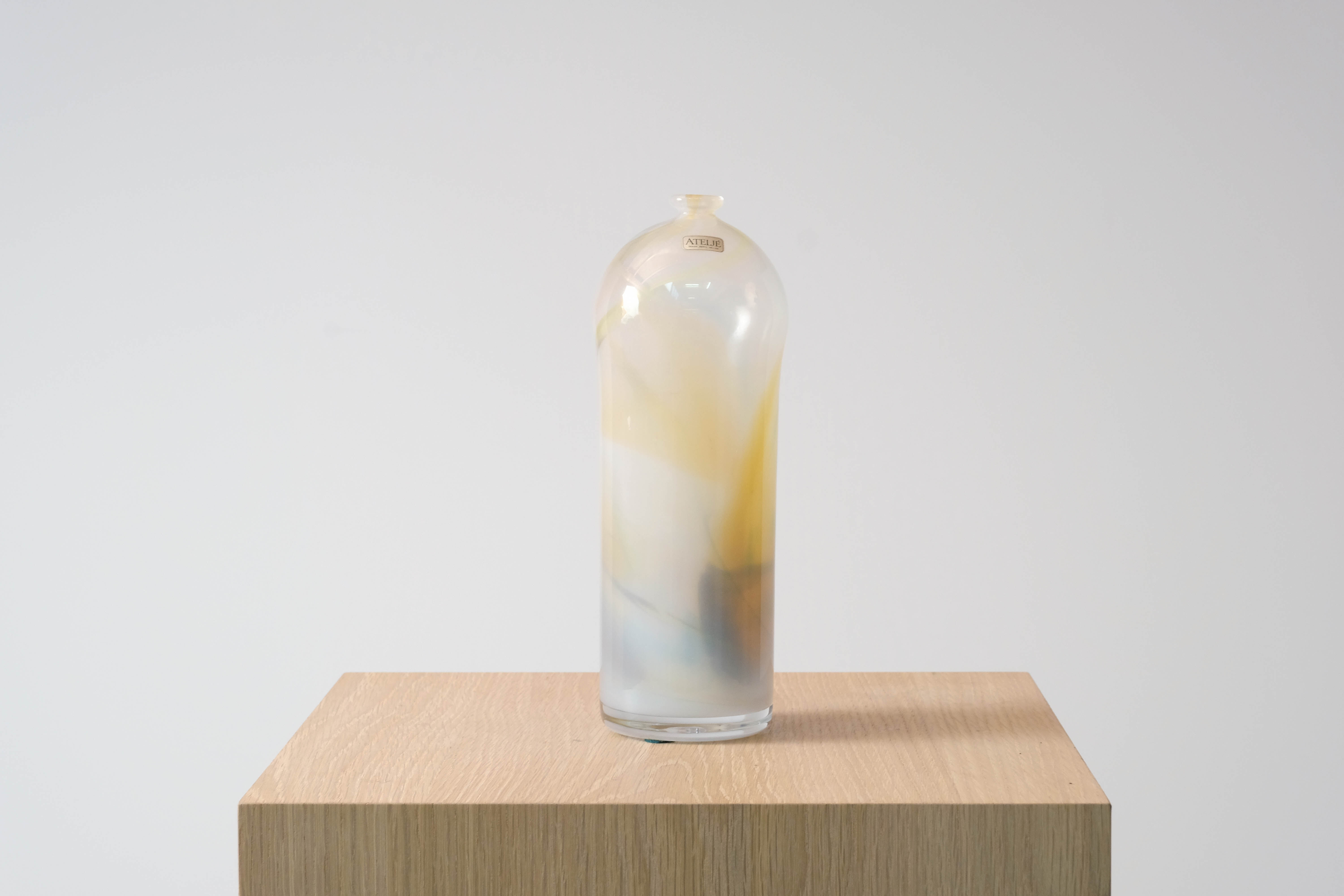 Ateljé glass soliflore by Bertil Vallien 1970's