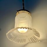 Pair of Art Deco lamps with boxwood hooks