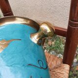 Cloisonné and enamelled champagne bucket with grapes