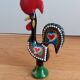 Galo rooster statuette from Barcelos Portugal