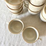 Porcelain stoneware cups