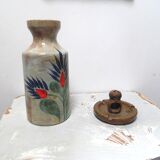 Ceramic vase, hand painted