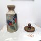 Ceramic vase, hand painted