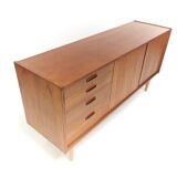 British teak sideboard danish design 1960