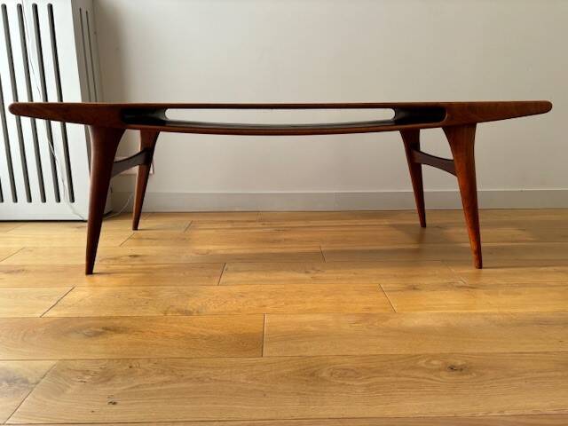 Teak coffee table - denmark 50s/60s