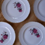 6 small vintage plates Orchies Moulin des Wolves