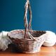 Braided wicker basket / Artisanal basketry