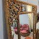 Miroir doré à parclose belge