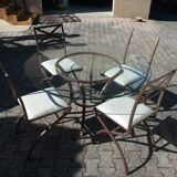 Dining table and chairs