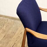 Two Mid-Century Modern Teak Armchairs by Hartmut Lohmeyer for Wilkhahn, 1950s
