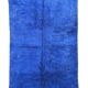 Jardin Majorelle – blue Berber wool rug 240cm x 162cm