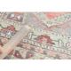 1970s Turkish Oushak Handmade Wool Cotton Brown Runner Rug 108x193