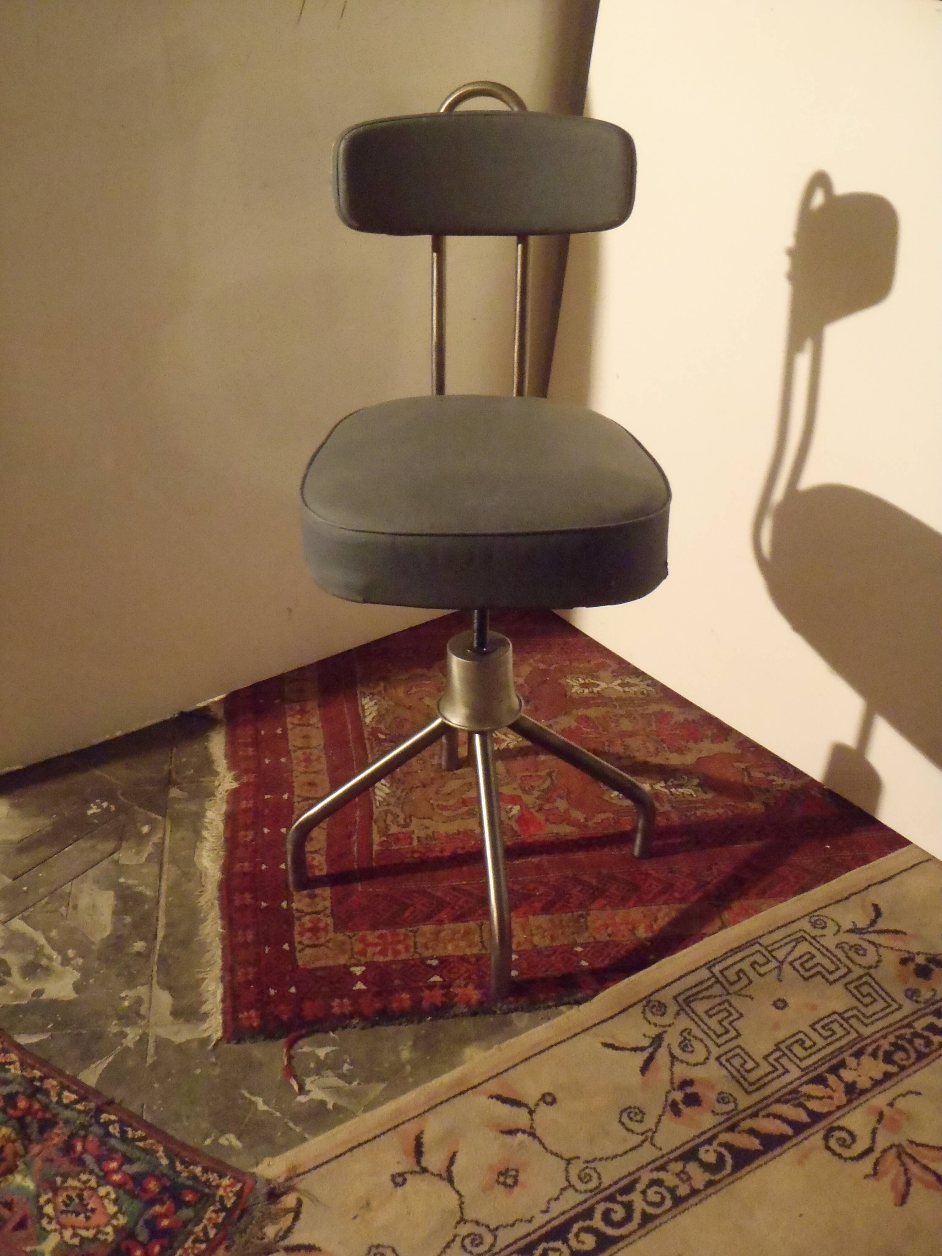 Vintage industrial chair "NORI" registered model 1950