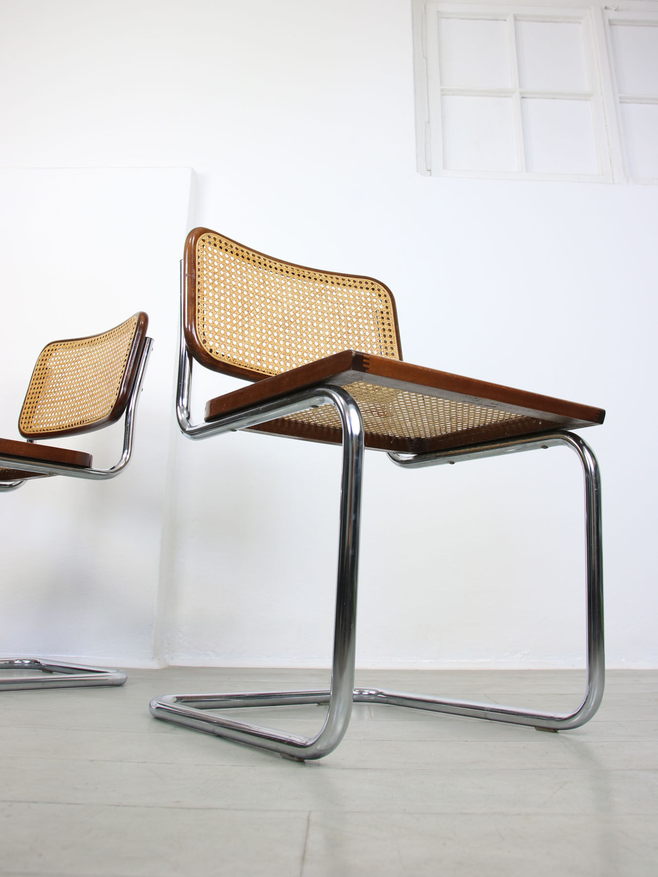 Vintage B32 Cesca Chair by Marcel Breuer, 90s