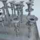 Metal candlestick for 16 candles, 1980s