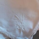 6 serviettes en coton dentelle au crochet