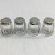Boulenger – 4 Salt Cellars In Sterling Silver “