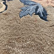 Luxurious Rug 100% SILK/China/Hand-Tied/Crane Motif/1950s