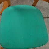Fauteuil bridge pieds compas