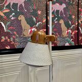 Modular Scandinavian design floor lamp.