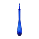 Large cobalt blue glass bottle