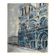 Notre Dame en bleu, huile sur toile signée