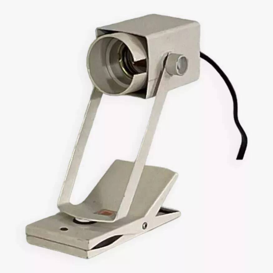 Lita white metal vintage spotlight