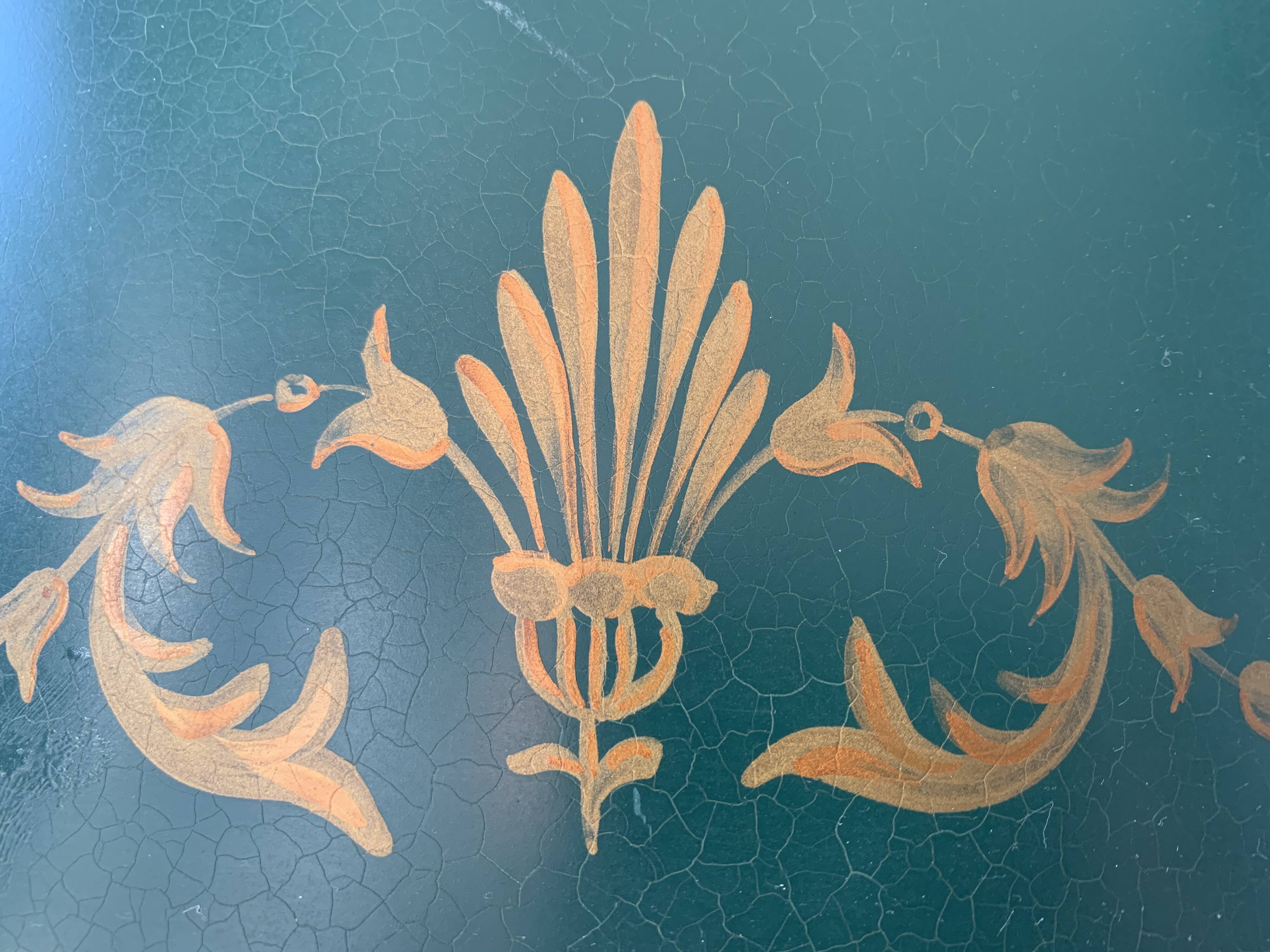 Lucien Gau's gilded bronze water bottle lamp Directoire style, 20th century