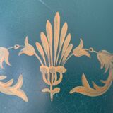 Lucien Gau's gilded bronze water bottle lamp Directoire style, 20th century