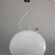 Suspended glass lamp Murano by Mazzega 1970s