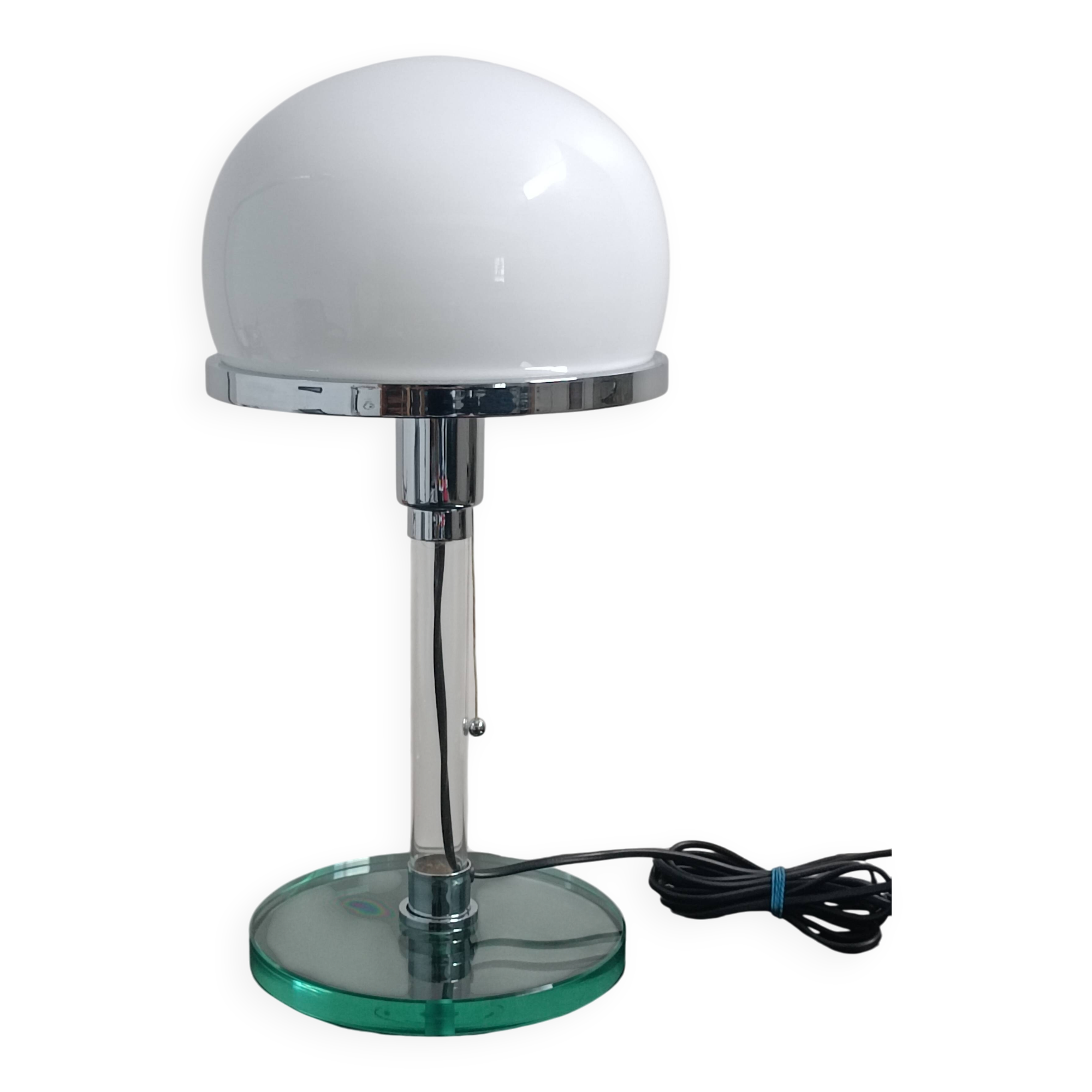 Lampe design bauhaus Valentino par Metalarte 1976