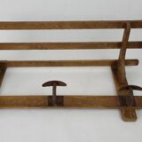 Wooden coat rack 3 hooks