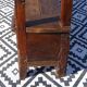 Oak solid wood storage bench