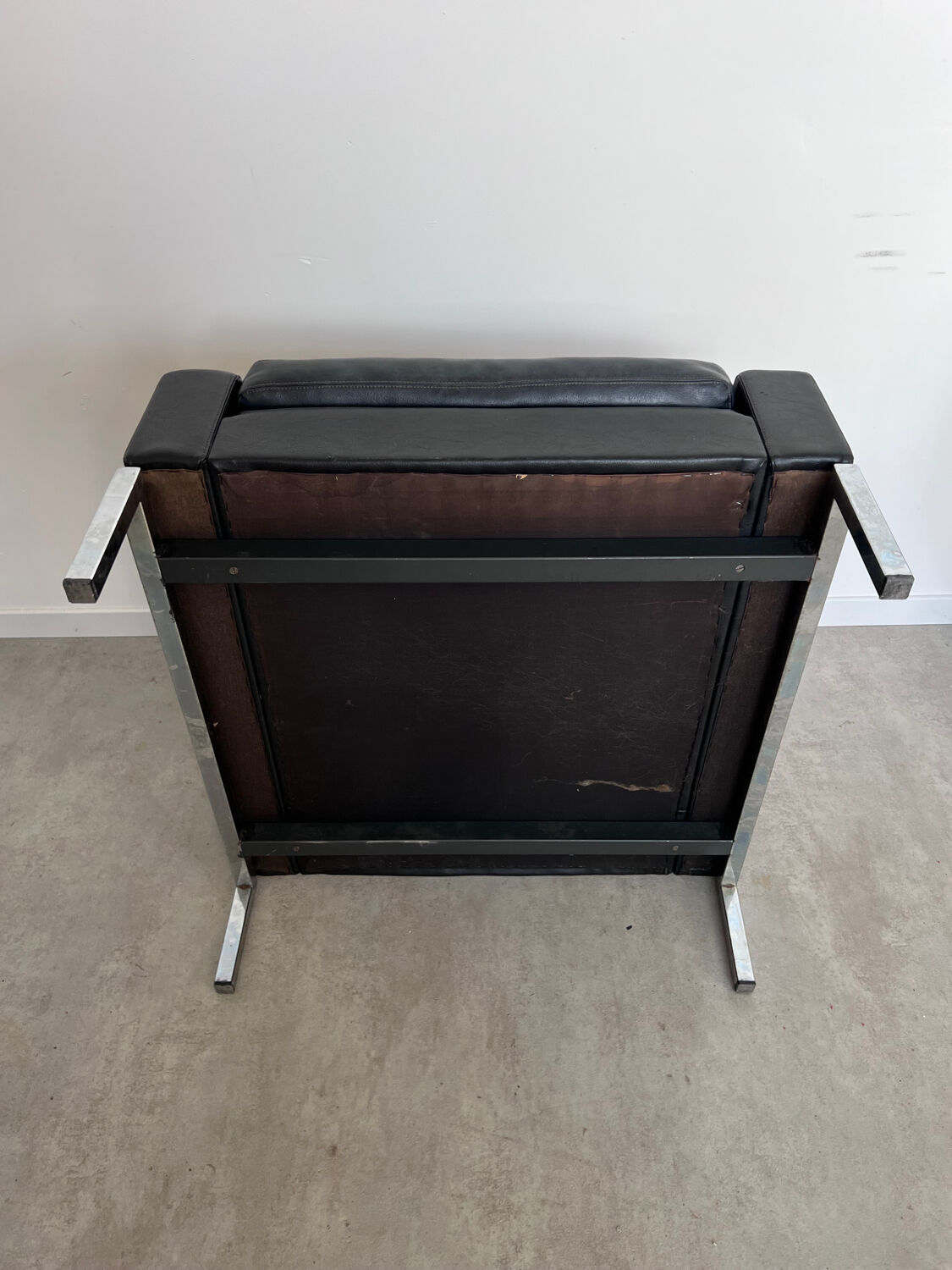 Leather Sofa and Armchair design Hans Peter Piehl for Wilkhahn 60s