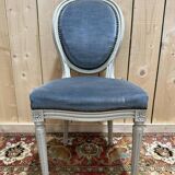 Suite de 6 chaises médaillons de style Louis XVI