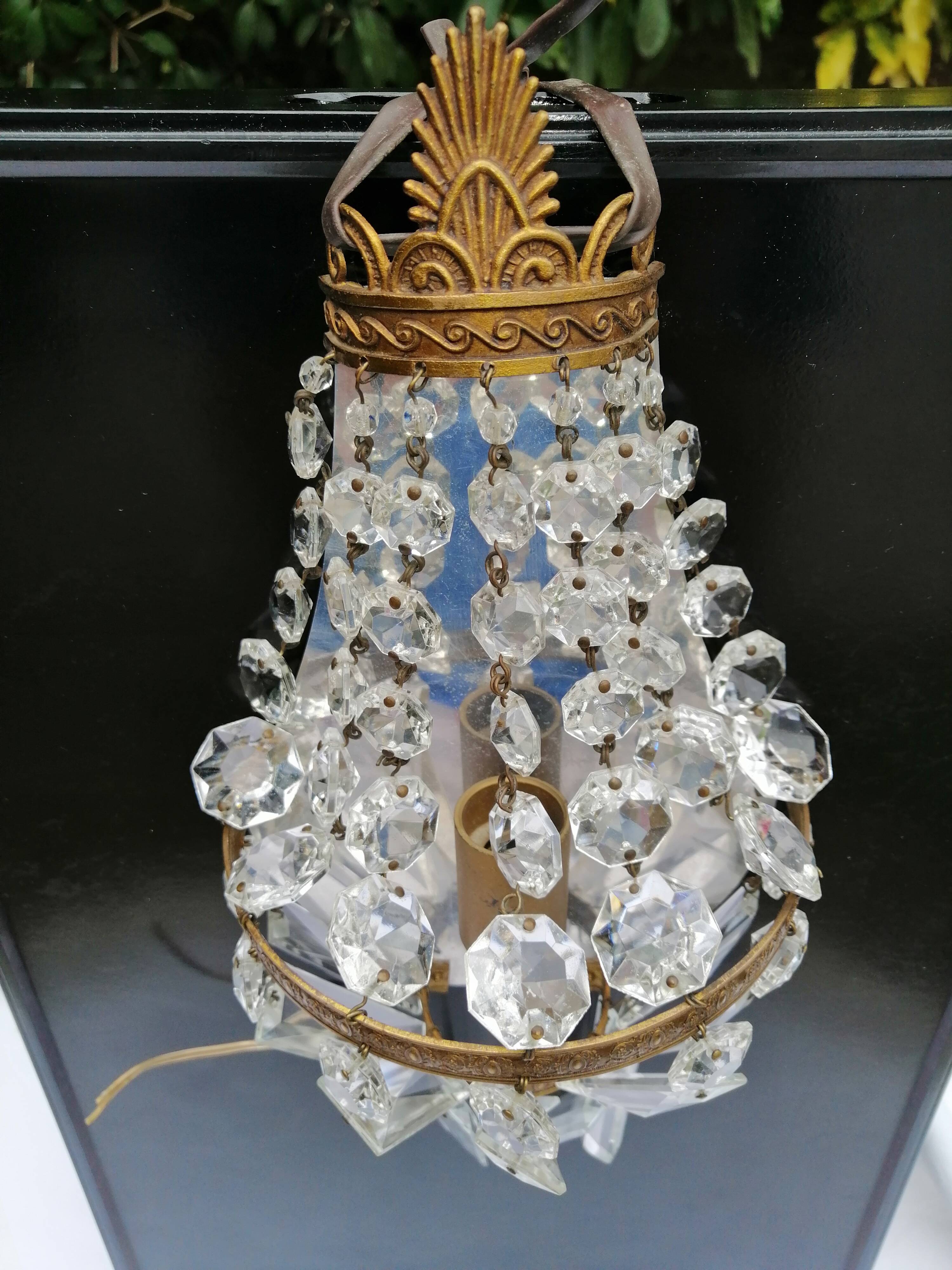 Wall light Half Hot Air Balloon